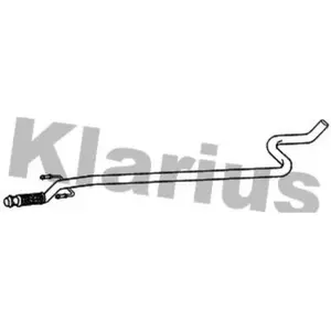 Tube D'échappement Klarius 160237 pas cher