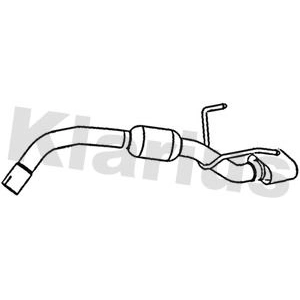 KLARIUS Tuyau d'échappement pour FIAT: 500 (Ref: 130706) pas cher