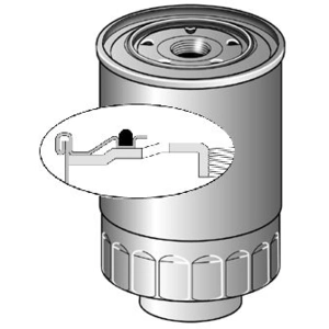 Purflux Filtre à carburant Diesel CS954 NISSAN Navara NP300 2.5 dCi pas cher