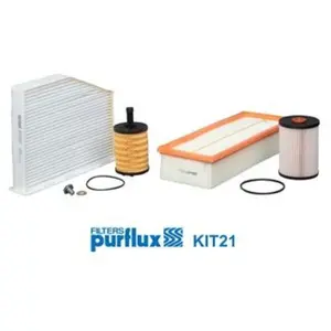 Comparateur de prix : PURFLUX Kit de filtres pour VOLKSWAGEN: Golf Cabriolet, Golf, Jetta, New Beetle & SKODA: Octavia & AUDI: A3 (Ref: KIT21)
