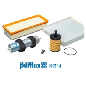 Kit de filtres (4 filtres) PURFLUX KIT14 - Réf. 1414854 pas cher