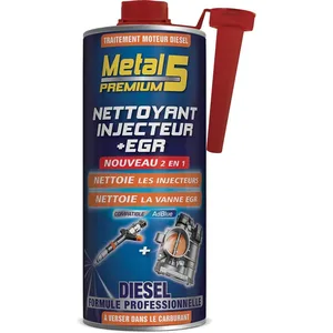 Nettoyant Injecteurs Et Vanne Egr Diesel Metal 5 1000 Ml pas cher