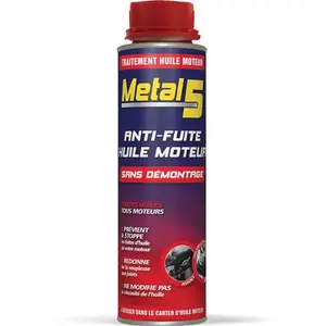 Comparateur de prix : Anti-fuite Huile Moteur Metal 5 300 Ml