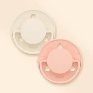 Comparateur de prix : Biolane Sucette Ronde - 6+ Mois - Lot De 2 Rose + Beige