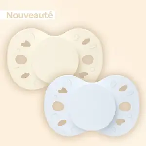 Comparateur de prix : BIOLANE Lot de 2 sucettes anatomiques 0-6 mois / Bleu BSAE1BB