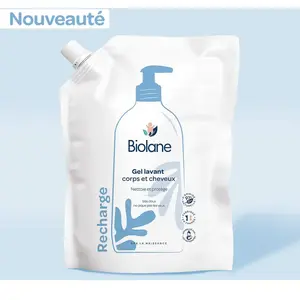Biolane Éco-recharge Gel lavant corps et cheveux 750 ml BGLER1