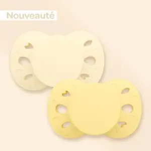 Biolane Sucettes Anatomiques - 18 Mois Et Plus Jaune pas cher