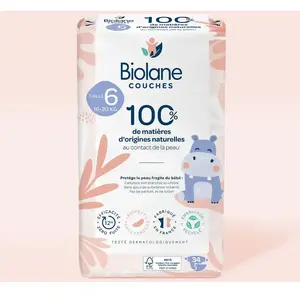 Couches Écologiques Taille 6 De 16+kg - 34 Couches Blanc