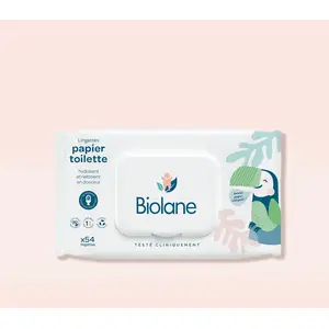 Comparateur de prix : Biolane Lingettes papier toilette 54 lingettes BLT54
