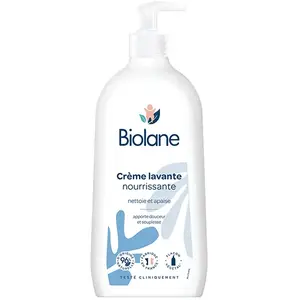 Biolane - Crème lavante nourrissante 750 ml Gel douche unisex pas cher
