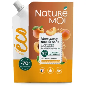 Naturé Moi - Éco-recharge shampooing Nourrissant Shampoing 500 ml unis... pas cher