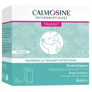 Comparateur de prix : Calmosine Calmsoine [microbiotique] Transit 20 sachets