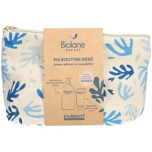 Biolane Expert Trousse de toilette ma routine peaux sèches & sensibles pas cher