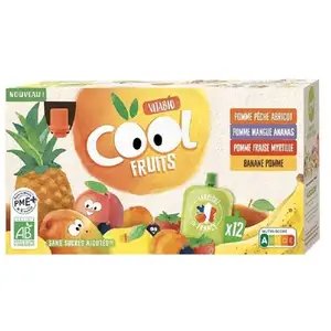 Vitabio Cool Fruits Multi Parfums 4 Recettes +3ans pas cher