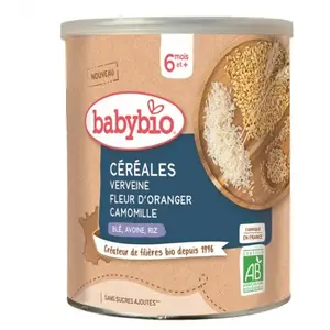 Comparateur de prix : Babybio 5 Céréales Verveine Fleur d'Oranger Camomille +6m Bio 220g