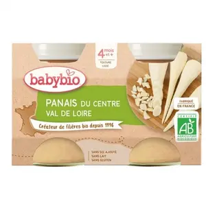 Comparateur de prix : Babybio Légumes Pot Panais +4m Bio 2 x 130g