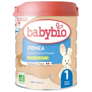 Comparateur de prix : Babybio Priméa Lait en poudre premier âge pour nourisson 1 de 0 à 6 mois