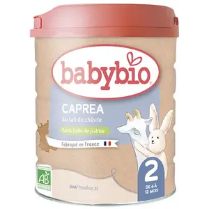 Comparateur de prix : Babybio - Caprea 2 - Lait de chèvre Bio - 800g - Bébé Dès 6 mois