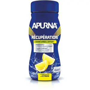 Lot 12 Boissons de récupération Apurna Citron 300ml Bleu 108286401 pas cher