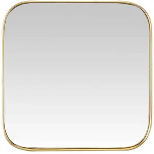 EMDE Miroir carré aux bords fins 30x30cm pas cher