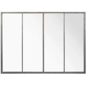 Drawer Frank - Miroir atelier verrière 90x120 - Taille unique pas cher