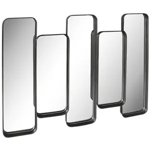 EMDE Miroir rectangle en 5 parties 85x65x7cm