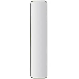 Emdedesign Miroir fin noir L.140 x l.30 cm Emde