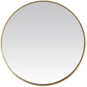 Drawer Miroir rond ø100cm - Doré