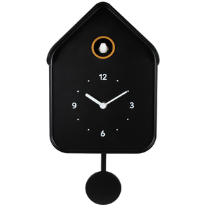 Comparateur de prix : Horloge coucou noir 20.6x39cm