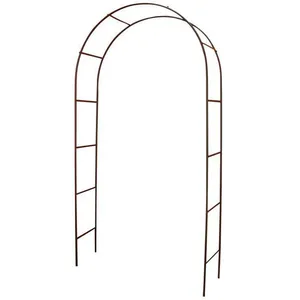 Comparateur de prix : Louis Moulin Arche Tube Rond Classique Fer Vieilli 130x40x250cm