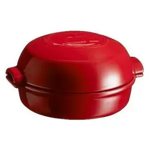 Emile Henry Moule - Plat Plat au four Cheese Baker Grand Cru pas cher
