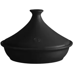 Comparateur de prix : Plat à tajine 32 cm Emile Henry noir