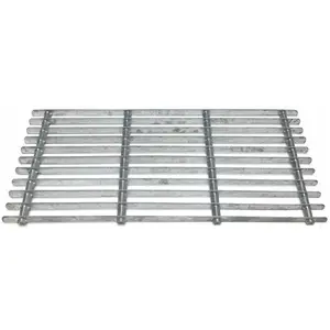Guillouard - Grille gratte pieds en acier galvanisé 60 x 30 cm pas cher