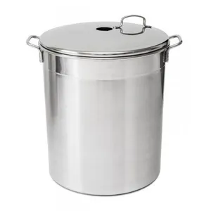 Comparateur de prix : GUILLOUARD Stérilisateur pour 12 bocaux et traiteur 37 l en inox - - Gris - Inox