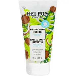 Comparateur de prix : HEI POA - Shampooing Douche à la Pulpe de coco bio Shampoing 150 ml unisex