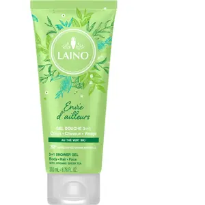 Comparateur de prix : 75062 Laino Shampooing Douche 3 en 1 - Thé Vert Bio - 200 ml
