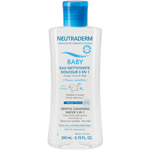 Neutraderm Baby Eau Nettoyante Douceur 3 en 1 200ml pas cher