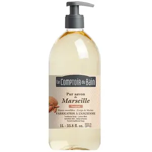 Le comptoir du bain savon surgras de marseille hypoallergénique 1L pas cher