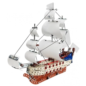 Grosse Moto Meccano Vintage Avec Engrenages, 37 Cm, Métal, Années 1950