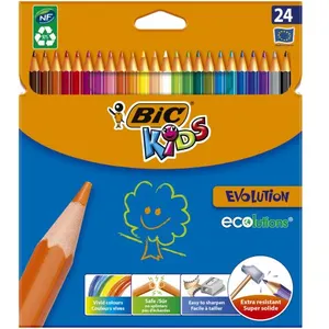 Etui de 24 crayons Bic Kids Evolution