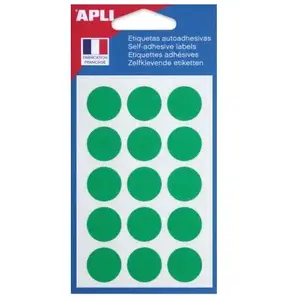 Comparateur de prix : Agipa sachet de 90 pastilles de signalisation rondes gommettes 19 mm vert 111965