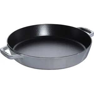 STAUB Poêle en Fonte, Gris Graphite, 34 cm - 40511-072-0 pas cher