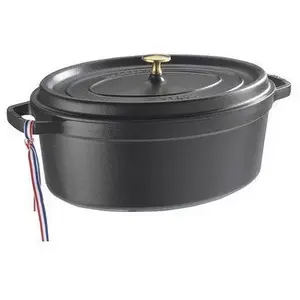 Comparateur de prix : Staub - 1103325 - Cocotte - Ovale - Noire Mat - 33 cm