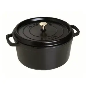 Comparateur de prix : STAUB Cocotte ronde noir diam 28