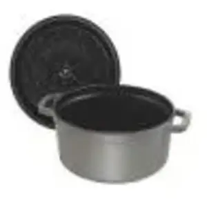 STAUB Cocotte Ronde - 28 cm - Gris Graphite - 405093140Vendu paramazon