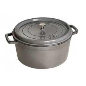 Comparateur de prix : Cocotte ronde STAUB Ø20 gris graphite