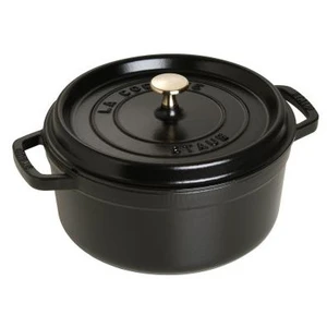 Comparateur de prix : STAUB 405002410 - Cocotte ronde - Ø 24 cm - Noir mat