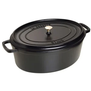 Comparateur de prix : Staub - 1104125 - Cocotte - Ovale - Noire Mat - 