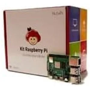 Comparateur de prix : Kit HutoPi Raspberry Pi 4 Modèle B 4 Go + Carte MicroSD 32 Go + Étui + Chargeur