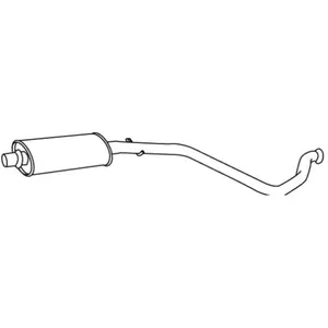 WALKER Silencieux central pour PEUGEOT: 306 (Ref: 17581) pas cher